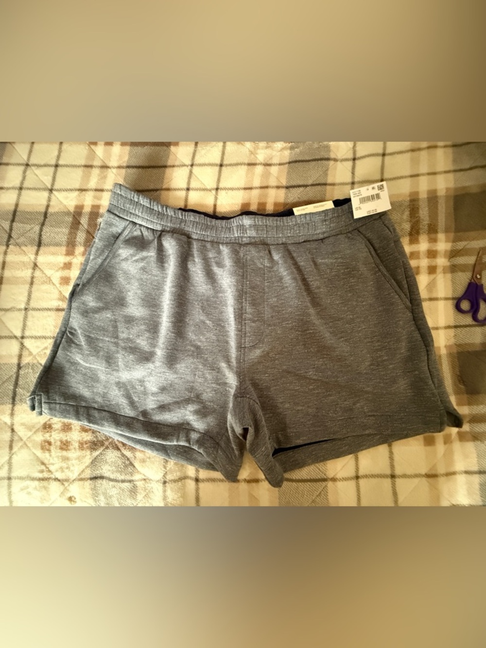 NWT Sz XL Men’s AE American Eagle 24/7 6” Jogger Short (Navy Blue)